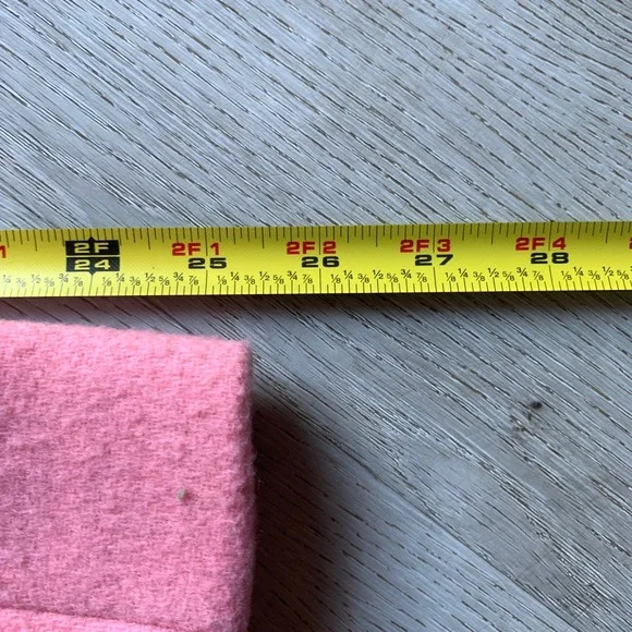 J. Crew Mercantile Women's  Pink Soft Pea‎ Coat - Picture 9 of 11